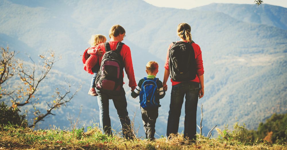 Best Ohio Family Hikes to Create New Memories Together - main image of family on hike